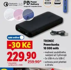 Lidl Powerbanka nabídka