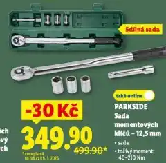 Lidl Sada momentových klíčů nabídka