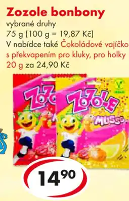 CBA Zozole bonbony nabídka