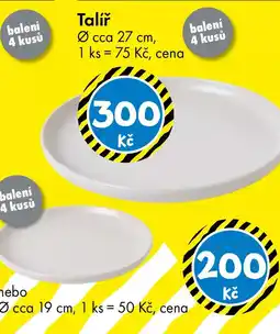 TEDi Talíř nabídka