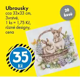 TEDi Ubrousky nabídka