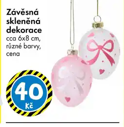 TEDi Závěsná skleněná dekorace nabídka