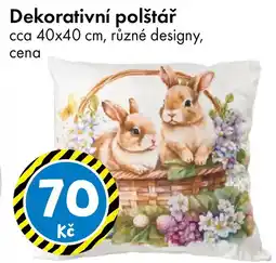 TEDi Dekorativní polštář nabídka