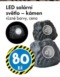 TEDi LED solární světlo - kámen nabídka