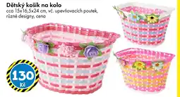 TEDi Dětský košík na kolo nabídka
