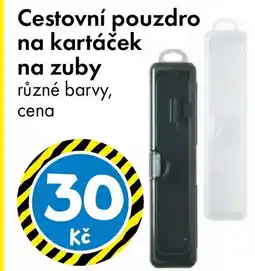 TEDi Cestovní pouzdro na kartáček na zuby nabídka