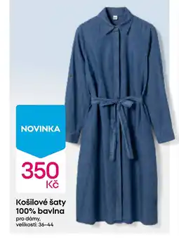 Pepco Košilové šaty 100% bavlna nabídka