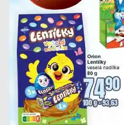 Jip Orion Lentilky veselá nadílka nabídka