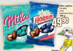 Jip Mini vajíčka horalky mila kakaové řezy nabídka