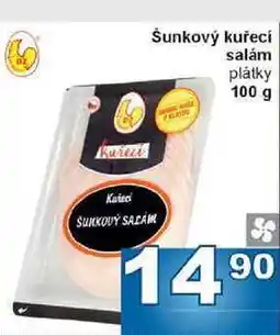 Jip Šunkový kuřecí salám plátky nabídka