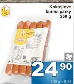 Jip kuřecí párky nabídka