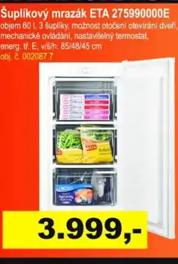 Elektro Spáčil Šuplíkový mrazák ETA 275990000E nabídka