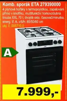 Elektro Spáčil Komb. sporák ETA 279390000 nabídka