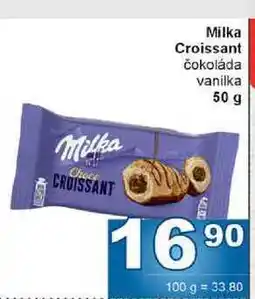 Jip Milka Croissant čokoláda vanilka nabídka