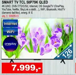 Elektro Spáčil SMART TV TCL 50P79K QLED nabídka