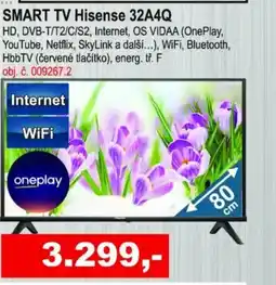 Elektro Spáčil SMART TV Hisense 32A4Q nabídka