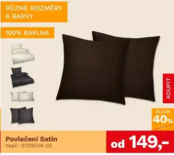 Asko Povlečení Satin nabídka