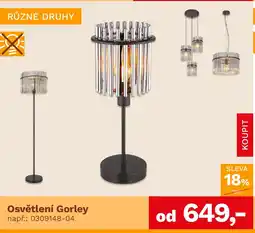 Asko Osvětlení Gorley nabídka