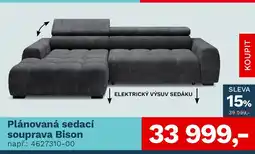 Asko Plánovaná sedací souprava Bison nabídka