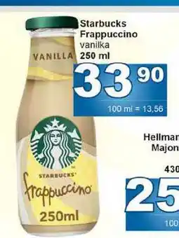 Jip Starbucks Frappuccino vanilka nabídka