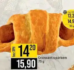 Jip Croissant s párkem nabídka