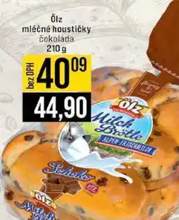Jip Ölz mléčné houstičky čokoláda nabídka