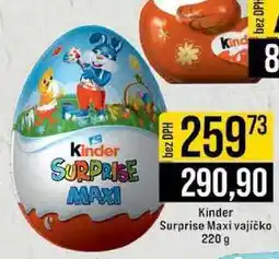 Jip Kinder Surprise Maxi vajíčko 220 g 8 nabídka