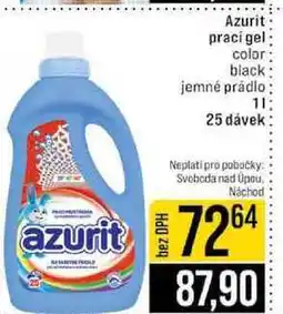 Jip Azurit prací gel color black jemné prádlo 11 25 dávek nabídka