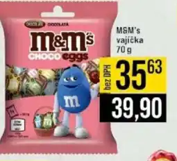 Jip M&M's vajicka nabídka