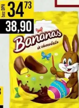 Jip Figaro banánky v čokoládě nabídka