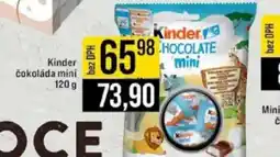 Jip Kinder čokoláda mini nabídka