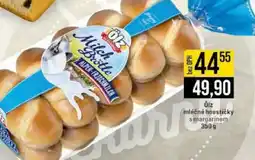 Jip Olz mléčné houstičky margarinem nabídka