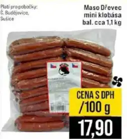 Jip Maso Dřevec mini klobása nabídka