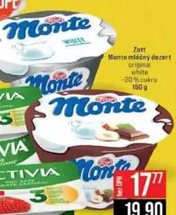 Jip Zott Monte mléčný dezert nabídka