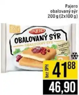 Jip Pajero obalovaný sýr nabídka