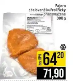 Jip Pajero obalované kuřecí řízky předsmažené nabídka