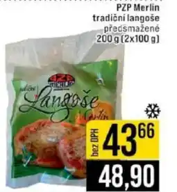 Jip PZP Merlin tradiční langoše předsmažené nabídka
