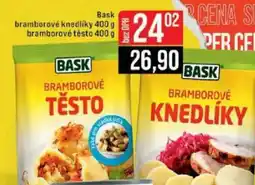 Jip Bask bramborové knedlíky bramborové těsto nabídka