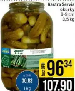 Jip Gastro Servis okurky 6-9 cm nabídka