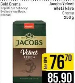 Jip Jacobs Velvet mletá káva Crema nabídka