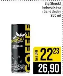 Jip Big Shock! ledová káva nabídka