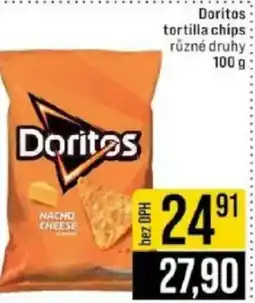 Jip Doritos tortilla chips nabídka