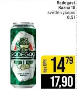 Jip Radegast Rázná 10 světlé výčepní nabídka