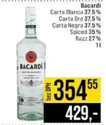 Jip Bacardi nabídka