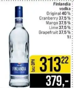Jip Finlandia vodka nabídka