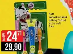 Jip Soft zubní kartáček dětský 3-6 let extra soft nabídka