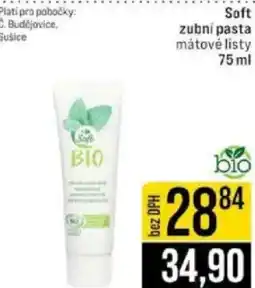 Jip Soft zubní pasta mátové listy nabídka