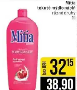 Jip Mitia tekuté mýdlo náplň nabídka