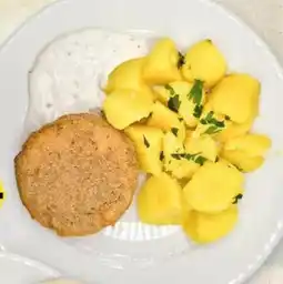 Jip Smažený camembert, vařené brambory, tatarka nabídka