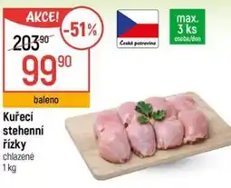 Globus Kuřecí stehenní řízky nabídka